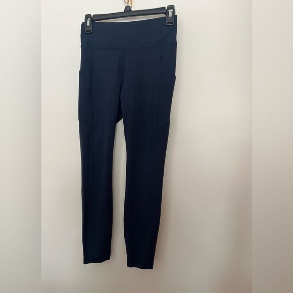 Lululemon Navy Blue Leggings - Picture 1 of 3
